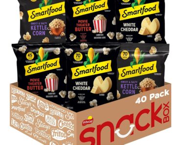 Smartfood Popcorn Variety Pack (Pack of 40) – Only $15.97!