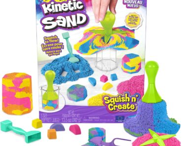 Kinetic Sand Squish N’ Create Playset – Only $6.53!