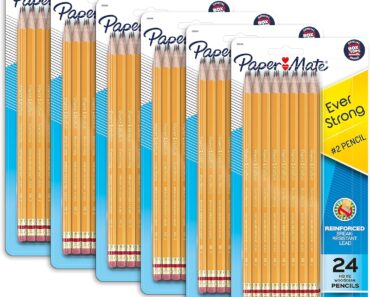 Paper Mate EverStrong #2 Pencils (6 Packs of 24) – Only $7.95!