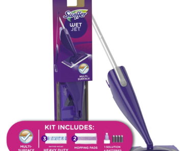 Swiffer WetJet Mop Starter Kit – Only $24.94!