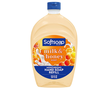 Softsoap Milk & Honey Scented, Liquid Hand Soap Refill, 50 Ounce – Just $5.94!