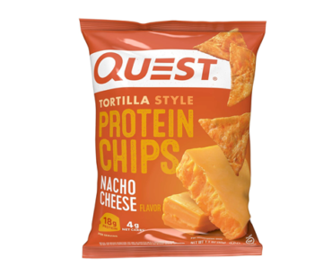 Quest Nutrition Tortilla Style Protein Chips, Nacho Cheese, Pack of 12 – Just $15.29!