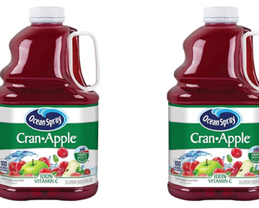 Ocean Spray Juice Drink, Cran-Apple, 3 Liter Bottle – Pack of 2 – Just $7.92!