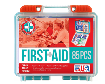 Be Smart Get Prepared 85 Piece First Aid Kit – Just $5.79! Price Drop!