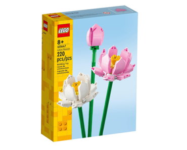 LEGO Lotus Flowers Building Kit – Flowers for Valentine’s Day, 40647 – Just $14.99!