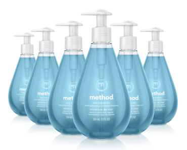 Method Gel Hand Soap, Sea Minerals (Pack of 6) – Just $11.72!
