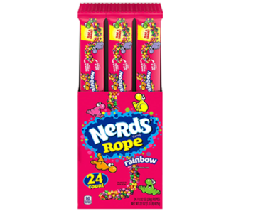 Nerds Rope Candy, Rainbow – Pack of 24 – Just $15.71!