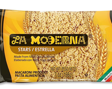 La Moderna Stars Pasta – Durum Wheat, Protein, Fiber, Vitamins, 7 Oz – Just $.46!