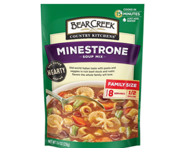 Bear Creek Soup Mixes, Minestrone, 8.4 Ounce – Just $2.05!