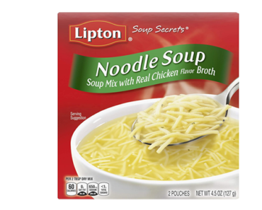 Lipton Soup Secrets Instant Soup Mix – 2 Pouches, Pack of 12 – Just $10.74!
