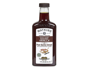 Watkins All Natural Original Gourmet Baking Vanilla – 11 oz. Bottle – Just $8.04!