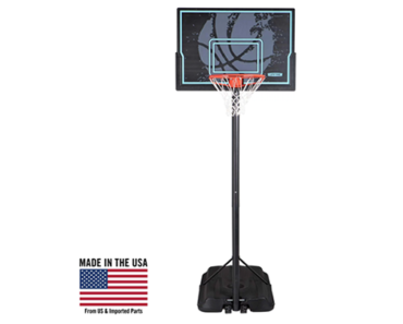 Lifetime Adjustable Portable Basketball Hoop, 44 inch HDPE Plastic Impact – Just $99.00!