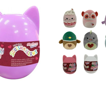 Squishmallows Official Plush 8 inch Blind Valentine Capsules – Just $12.97!