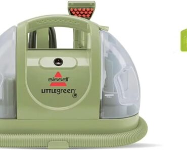 BISSELL Little Green Multi-Purpose Portable Carpet and Upholstery Cleaner – Only $98!