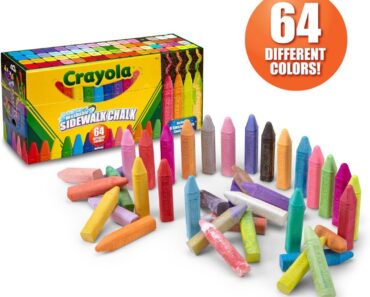 Crayola Ultimate Washable Chalk (64 Count) – Only $9.88!