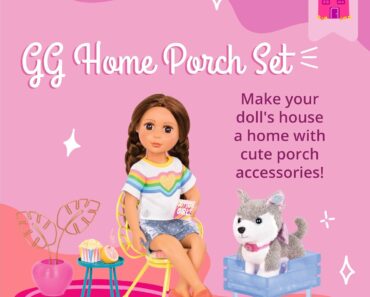 Glitter Girls GG Home Porch Set – Only $13.31!