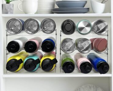 Water Bottle Organizer (4 Pack) – Only $23.99!