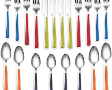 Fiesta 20-Piece Merengue Flatware Silverware Set – Only $28.97!