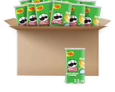Pringles Potato Crisps Chips (12 Cans) – Only $9.49!