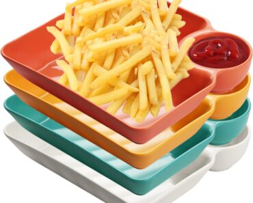 Chip and Dip Serving Platter Set (4 Count) – Only $13.29!