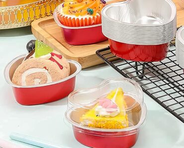 Heart Shaped Cake Pans (50 Sets) – Only $9.24!