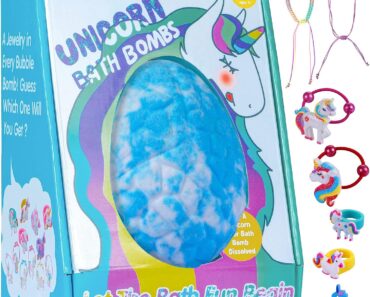 Beauwell Unicorn Bath Bombs for Kids – Only $5.99! Prime Member Exclusive!