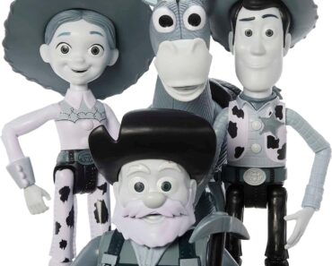 Mattel Disney and Pixar Toy Story Monochromatic Set of 4 Action Figures – Only $23.30!