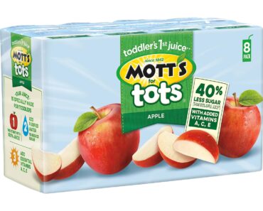 Mott’s For Tots Apple Juice Drink (32 Count) – Only $8.40!