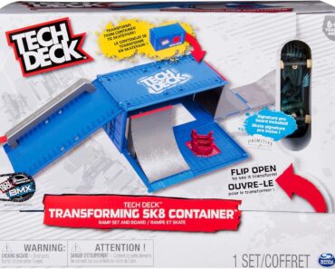 TECH DECK Transforming Container Pro Modular Skatepark – Only $9.63!