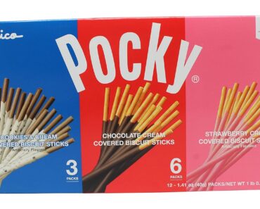 Pocky Chocolate Biscuit Sticks Variety Pack (12 Count) – Only $11.06!