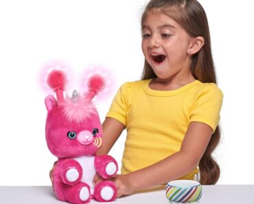 Fuzzible Friends Sparkles The Unicorn Plush Light Up Toy – Only $9.51!