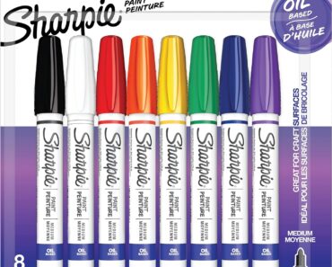 SHARPIE Oil-Based Paint Markers, 8 Count – Only $11.64!