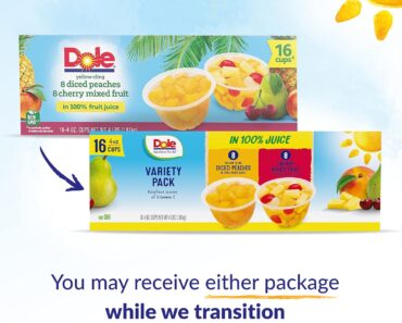 Dole Fruit Bowls (16 Count) – Only $7.96!