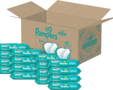 Pampers Baby Clean Wipes Combo, 8 Refill Packs (1152 Wipes Total) – Only $24.54!
