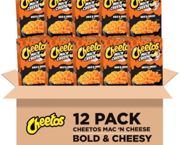 Cheetos Mac & Cheese Bold & Cheesy (Pack of 12) – Only $10.08!