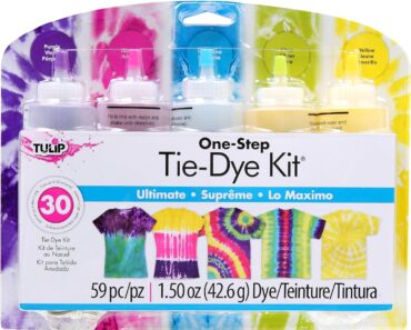 Tulip One-Step 5 Color Tie-Dye Kit – Only $9.84!