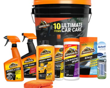 Armor All Holiday Car Cleaning Kit, 10-Piece Holiday Gift Set – Only $15!
