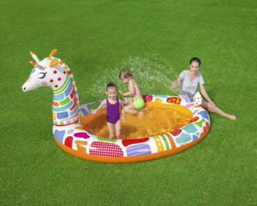 H2OGO! Groovy Giraffe Child Inflatable Play Pool – Only $9.98!