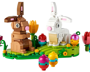 LEGO Easter Rabbits Display 40523 Building Toy Set – Just $19.99!