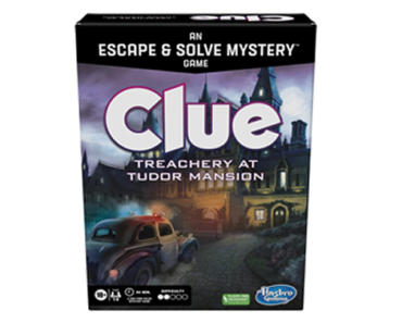 Clue Board Game Treachery at Tudor Mansion, Escape Room Game – Just $6.76!