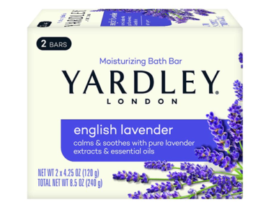 Yardley Bar Soap English Lavender, 2 Count – Just $1.64!