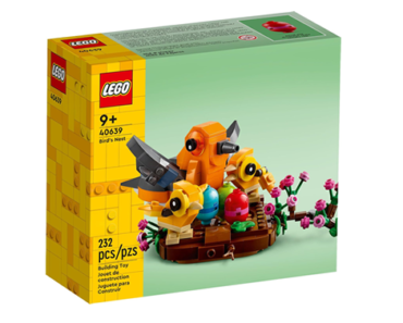 LEGO Bird’s Nest Building Kit 40639, Makes a Great Easter Basket Filler – Just $12.99!