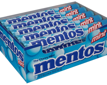 15-Count 1.32-Oz Mentos Chewy Mint Candy Rolls – Just $7.29!