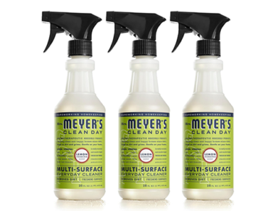 Mrs. Meyer’s All-Purpose Cleaner Spray, Lemon Verbena, 16 fl. oz – Pack of 3 – Just $5.23!