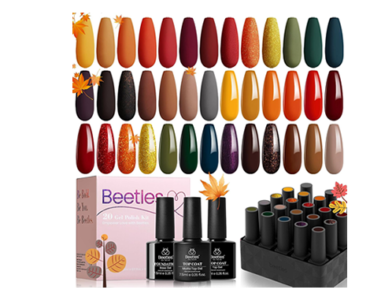 Beetles Gel Polish Nail Set 20 Colors Cozy Campfire Collection – Just $9.99!