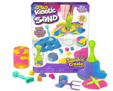 Kinetic Sand, Squish N’ Create Playset – Just $7.69!