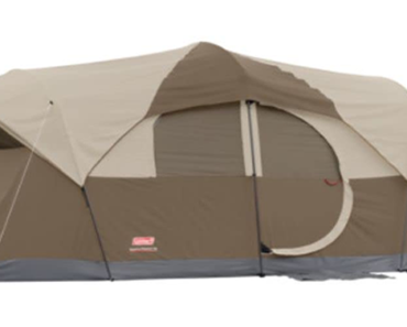 Coleman WeatherMaster 10-Person Camping Tent, Large Weatherproof Family Tent – Just $122.87!