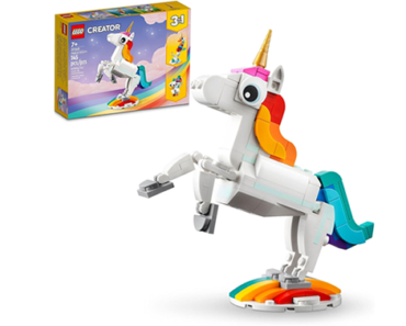 LEGO Creator 3 in 1 Magical Unicorn Toy 31140 – Just $9.97! Awesome for Easter!