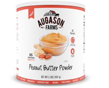Augason Farms Peanut Butter Powder – No. 10 Can – Just $13.74!