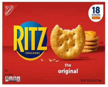 Nabisco Ritz Crackers (18 Stacks) – Only $7.98!